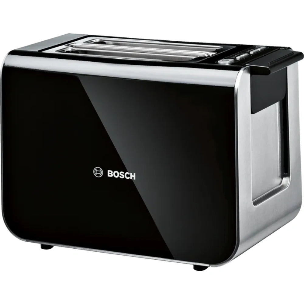 Ex-Display Bosch Styline 2 Slice Toaster - Black | TAT8613GB