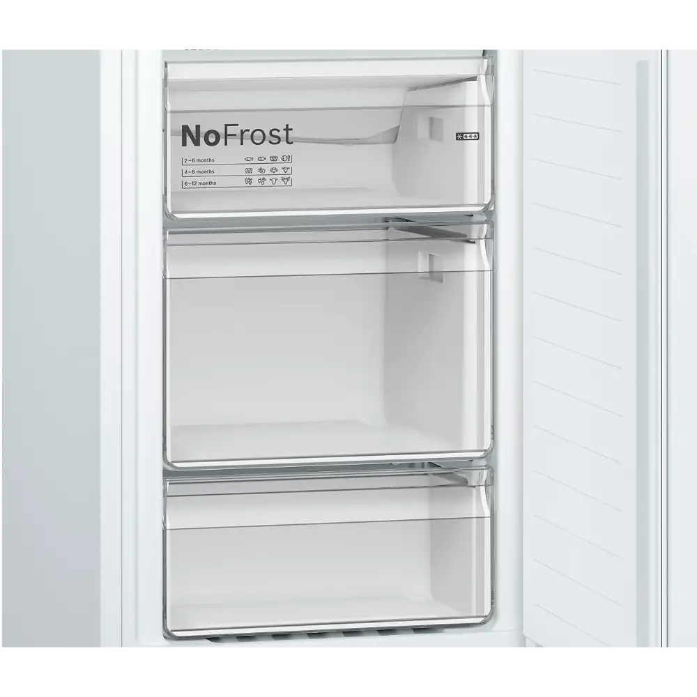 Bosch Serie 2 186cm 50/50 Frost Free Fridge Freezer - White | KGN34NWEAG