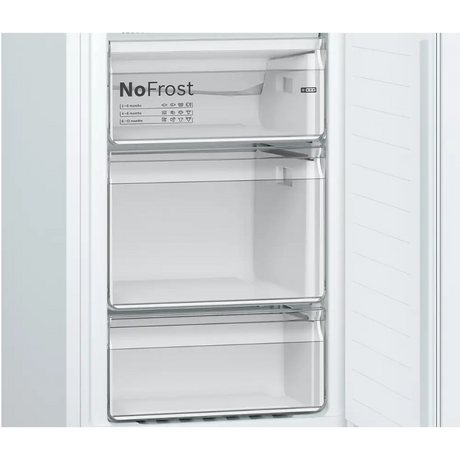 Bosch Serie 2 186cm 50/50 Frost Free Fridge Freezer - White | KGN34NWEAG