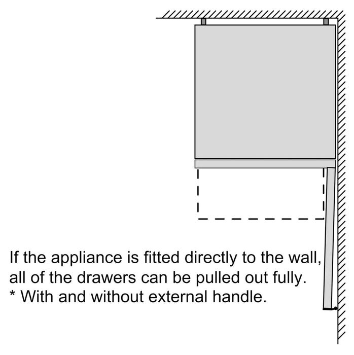 Bosch Series 4 70/30 Fridge Freezer - White | KGN392WEBG