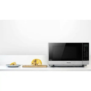 Panasonic 27 Litre 1000w Flatbed Microwave - Silver | MICR10B