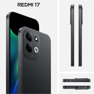 Xiaomi Redmi 17 Sim Free Mobile Phone 4G 128GB - Black | MZB0PJGEU