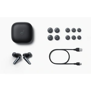Soundcore Liberty 5 Noise Cancelling Wireless Bluetooth Earphones - Black | A3957G11