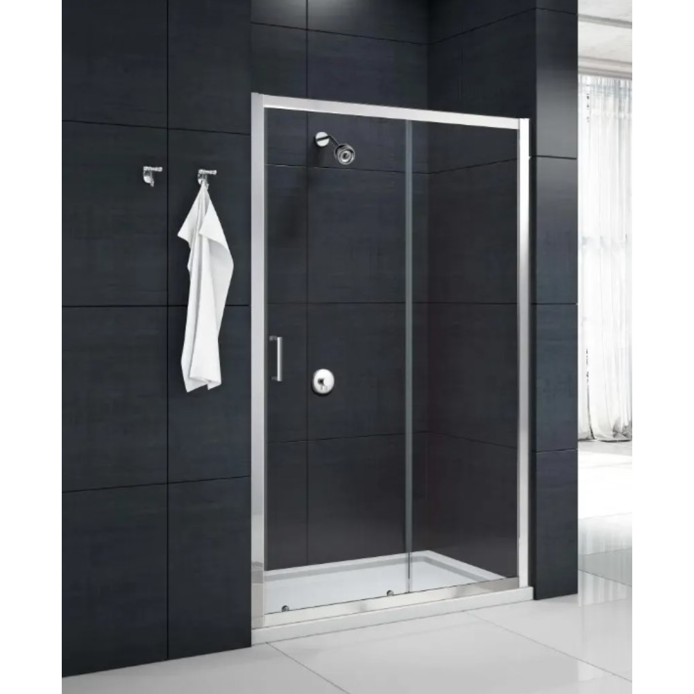 Merlyn MBox Sliding Door | Chrome, Matt Black, Brushed Brass | 1000mm to 1700mm