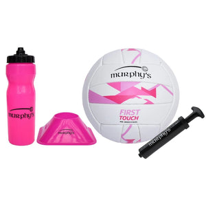Murphys First Touch Gaelic Football Gift Set for Children - Pink