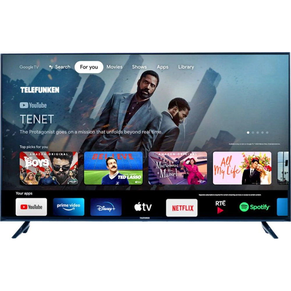 Telefunken N18 43 Inch 4K UHD Google Smart TV | GL4330