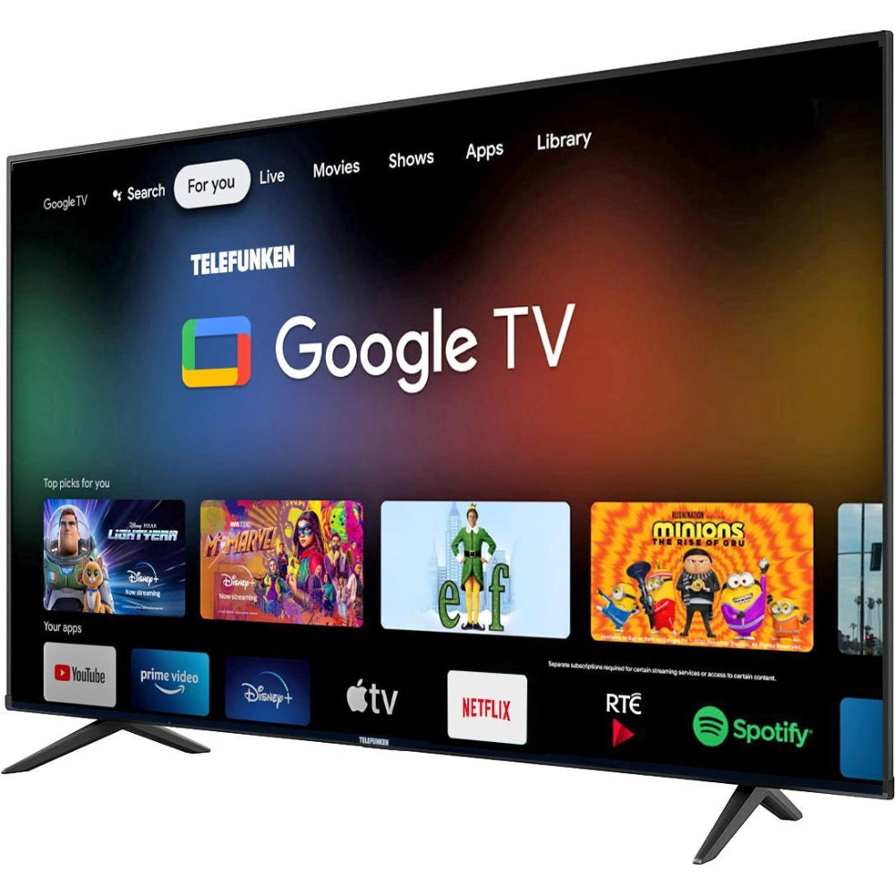 Telefunken N18 43 Inch 4K UHD Google Smart TV | GL4330