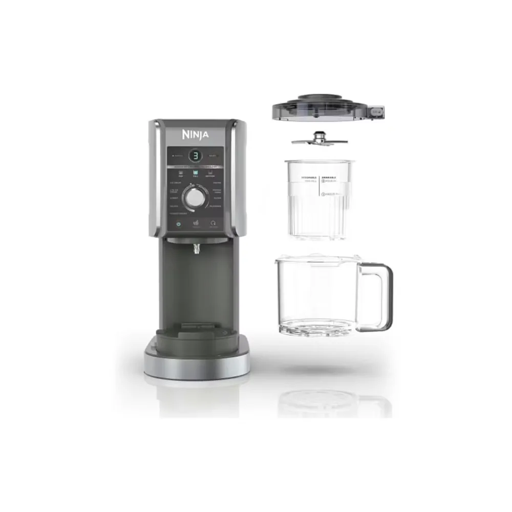 Ninja CREAMi Deluxe 10-in-1 Ice Cream and Frozen Drink Maker | NC501UK