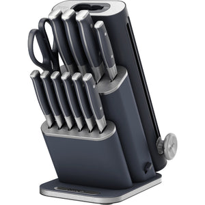 Ninja StaySharp 13 Piece Knife Block Set and Removable Sharpener - Black | NK32013EUUKBK1