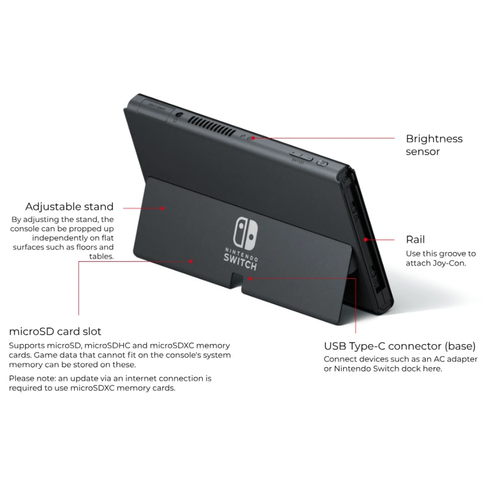Nintendo Switch OLED Model Console - White | 10007456