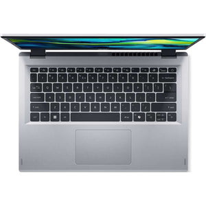 Aspire Go 14 14 Inch Laptop AMD Ryzen 3 8GB 128GB - Silver | NX.J3NEK.00S
