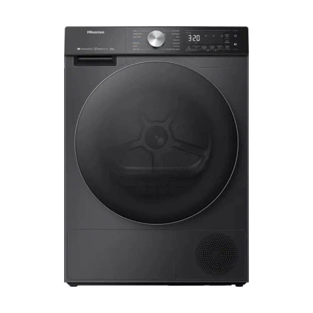 Hisense 10kg Heat Pump Tumble Dryer with Wifi - Black | DH5S102BB