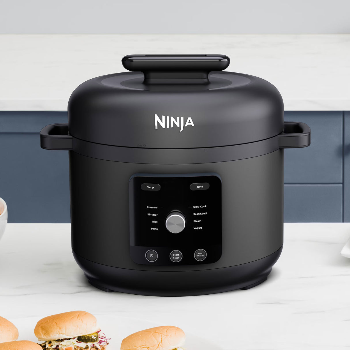 Ninja HyperHeat 6L 9-in-1 Pressure and Rice Multi Cooker - Black | PC201UK