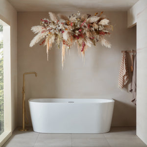 Note Double Ended Back To Wall Bath | 1700mm