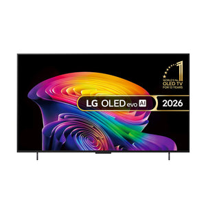LG C6 42 Inch OLED Evo AI 4K Smart TV - Black
