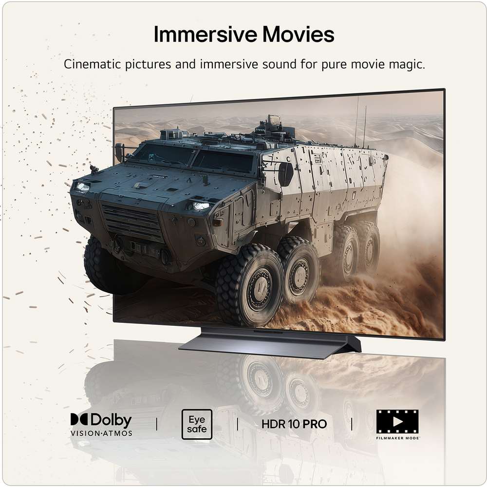 LG C6 48 Inch OLED Evo AI 4K Ultra HD Smart TV (2026) | OLED48C64LA.AEI