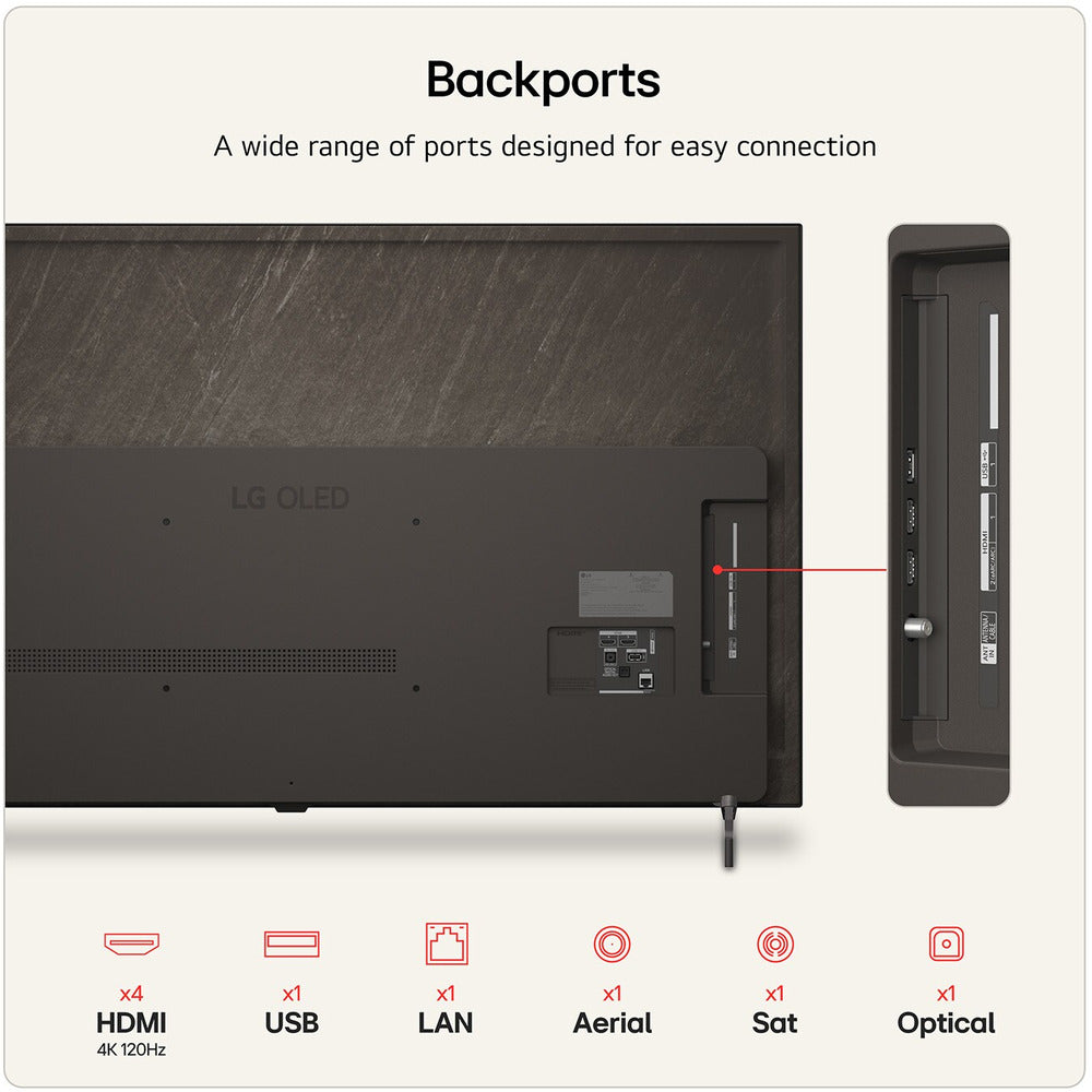 LG B6 55 Inch OLED 4K Smart TV - Black