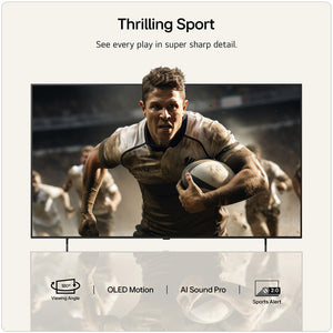 LG B6 65 Inch OLED 4K Smart TV - Black
