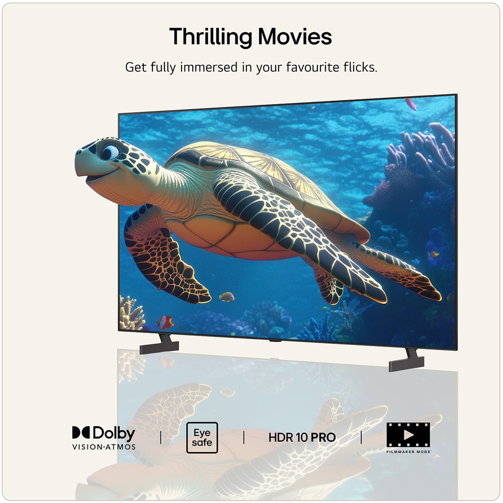 LG B6 65 Inch OLED 4K Smart TV - Black