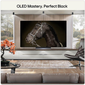 LG C6 65 Inch OLED Evo AI 4K Smart TV - Black
