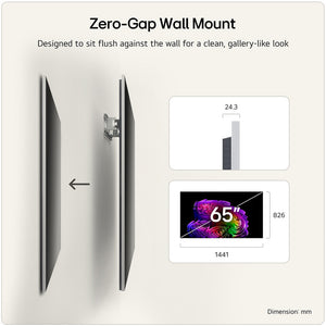LG G6 65 Inch OLED Evo AI 4K Smart TV (2026)