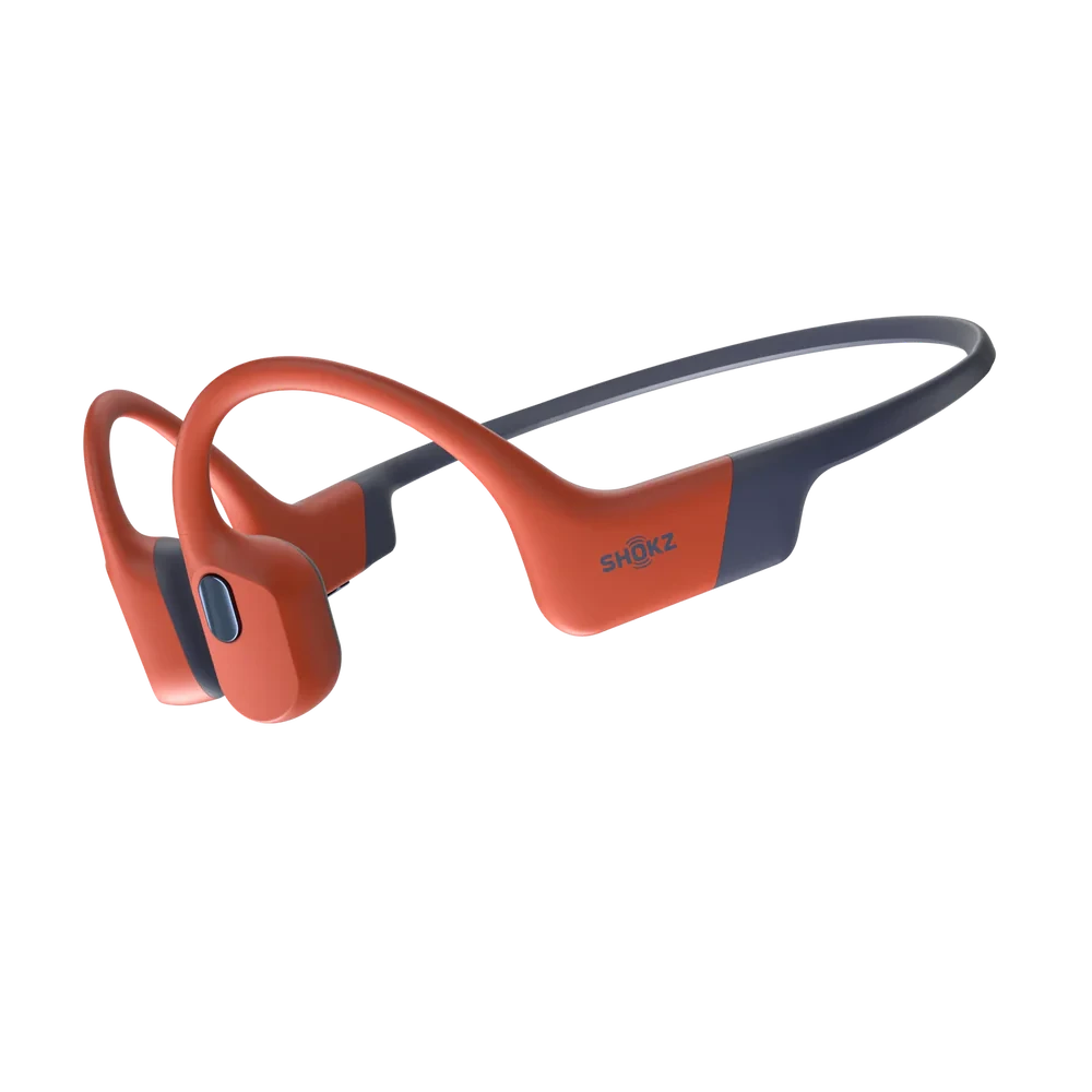 Aftershokz Shokz OpenSwim Pro Open Ear Waterproof Bluetooth Headphones - Red | 38-S711-ST-RD