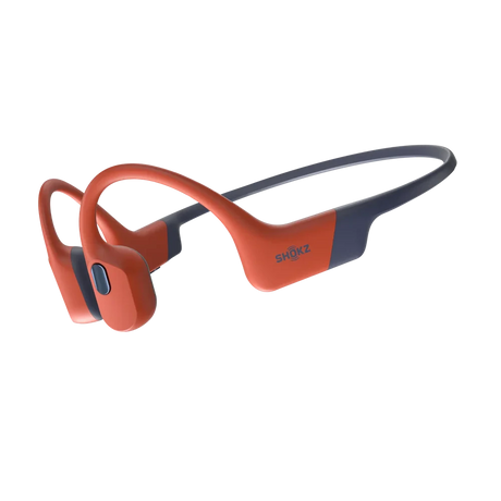Aftershokz Shokz OpenSwim Pro Open Ear Waterproof Bluetooth Headphones - Red | 38-S711-ST-RD