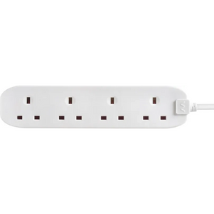 Extension 4 Plug Masterplug 4 Gang Extension Lead Socket 3m | Heavins