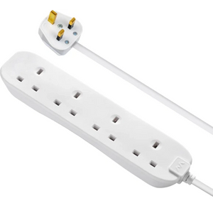 Masterplug 4 Socket 3 Metre Extension Lead | BFG3N-MP