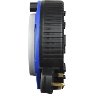 Masterplug 2 Socket 4 Metre Cable Extension Reel - Blue | SCT0413/2BL-MP