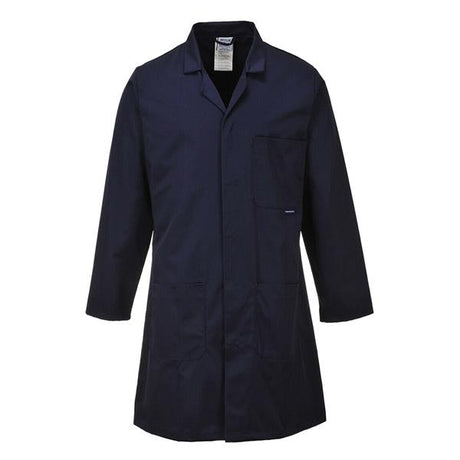 Portwest Standard Laboratory Lab Coat - Navy