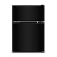 Powerpoint 85cm Top Mount Fridge Freezer - Black 