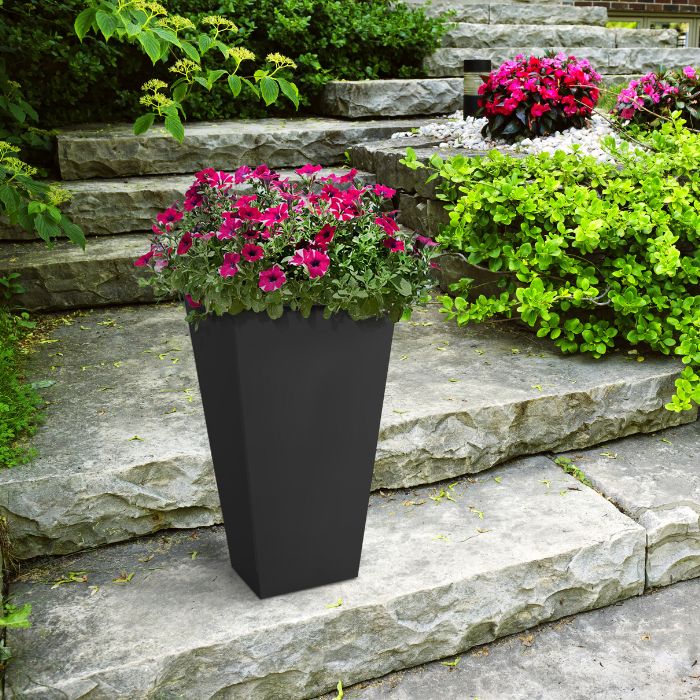 sonata self watering planter Tierra Verde Sonata 50cm Square Self-Watering Planter