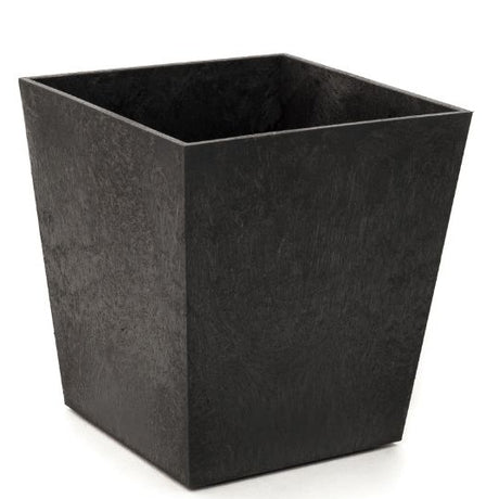 Tierra Verde Sonata Garden Planter Square 33cm - Slate Grey | POT020