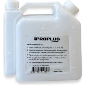 Proplus Two Stroke Fuel Mixing Bottle 1 Litre  50/1 40/1 25/1 | PPS010890
