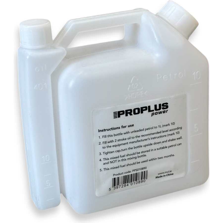 Proplus Two Stroke Fuel Mixing Bottle 1 Litre  50/1 40/1 25/1 | PPS010890