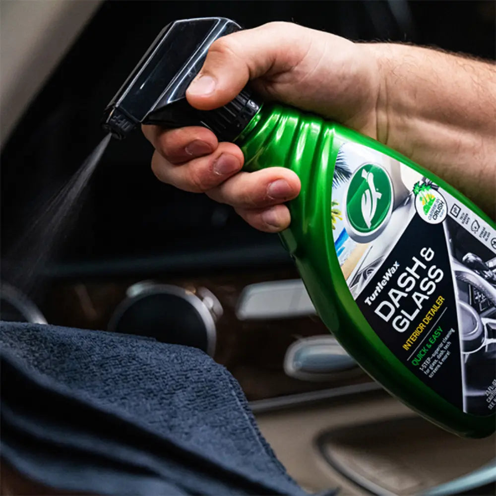 Turtle Wax Dash and Glass Interior Cleaner 500ml Spray Bottle | PRR.TW51783
