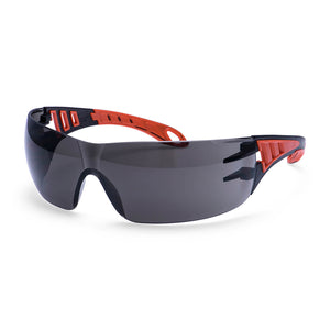 Portwest Tech Look Safety Glasses Spectacle - Smoke | PS12SKR