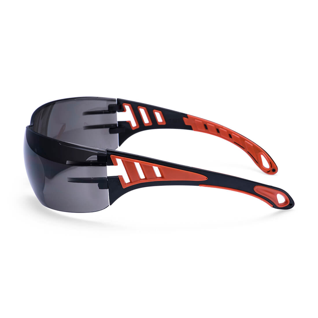 Portwest Tech Look Safety Glasses Spectacle - Smoke | PS12SKR
