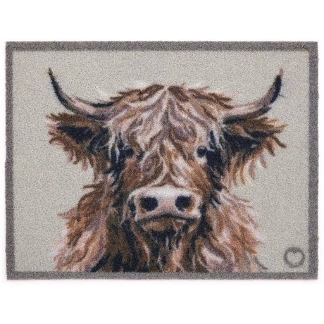 Hug Rug Washable Outdoor Doormatt 60cm x 80cm - Highland Cow | PT654402