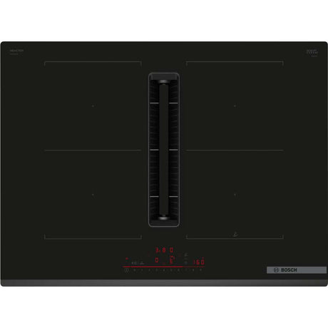 Bosch Series 6 70cm Induction Vented Hob - Black | PVQ731H26E