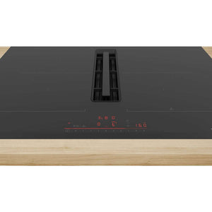 Bosch Series 6 70cm Induction Vented Hob - Black | PVQ731H26E