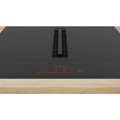 Bosch Series 6 70cm Induction Vented Hob - Black | PVQ731H26E