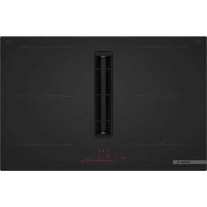 Bosch Series 6 80cm Induction Vented Hob - Black | PVQ81AH26E