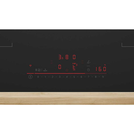 Bosch Series 6 80cm Induction Vented Hob - Black | PVQ81AH26E