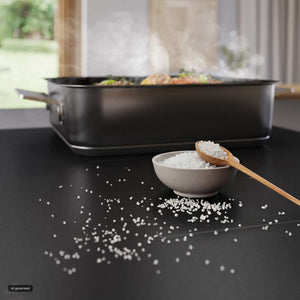 Bosch Series 6 80cm Induction Vented Hob - Black | PVQ81AH26E