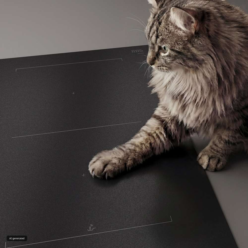 Bosch Series 6 80cm Induction Vented Hob - Black | PVQ81AH26E