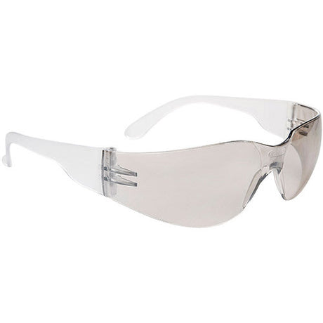 Portwest Wrap Around Safety Glasses Mirror (Indoor/Outdoor) - Clear | PW32MIR