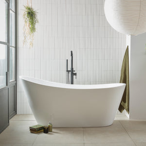 PARADIGM | Single & Double Ended Slipper Modern Freestanding Bath | 1660mm x 1700mm