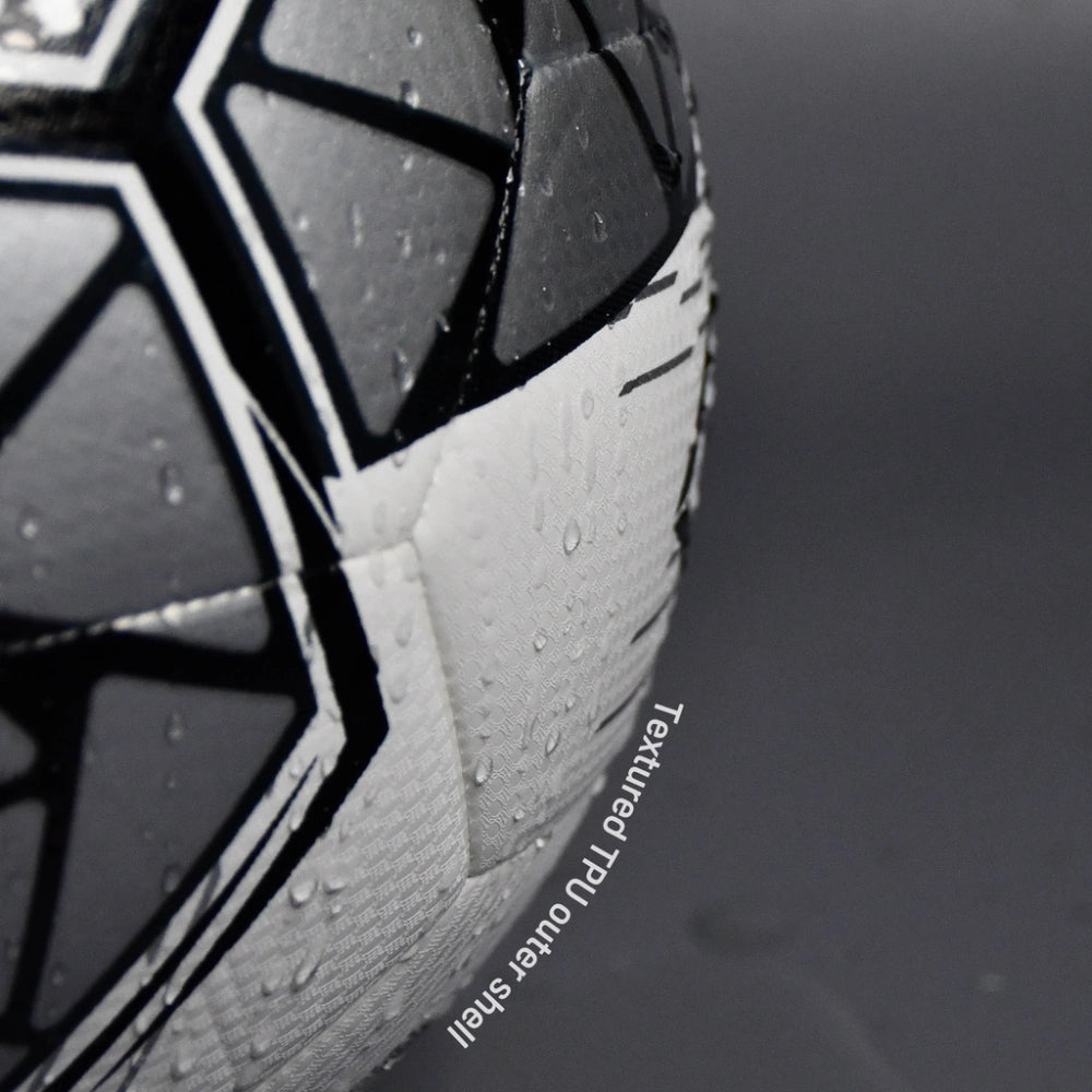 Precision Fusion FIFA Basic Training Ball Size 5 - White / Silver / Black / White | PRF2625